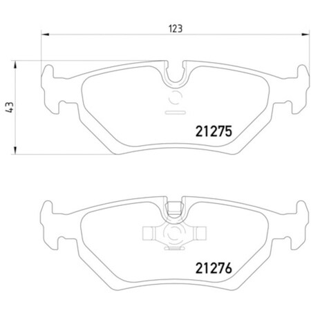 Pagid Brakes Disc Brake Pad, 355006841 355006841